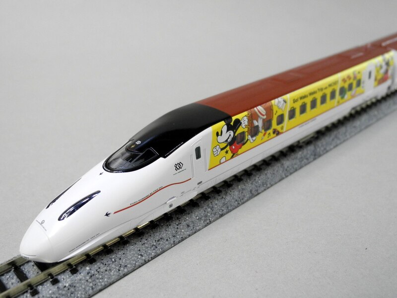 NEW TOMIX N Gauge Limited Edition Kyushu Shinkansen 800-1000 6-Car Train Mickey 