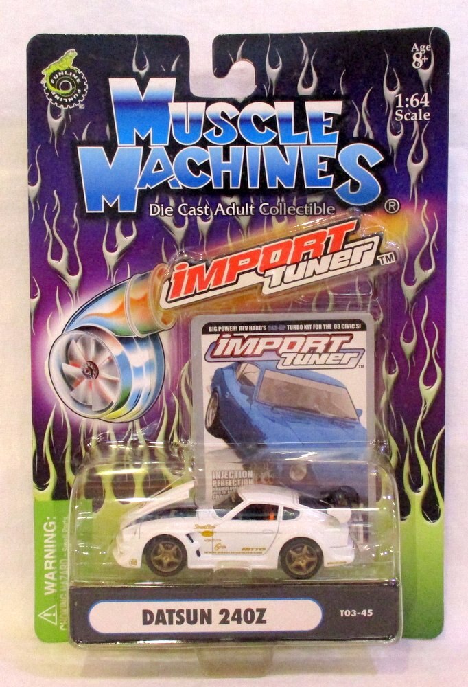 MUSCLE MACHINES IMPORT TUNER DATSUN 240Z/ホワイト T0345 まんだらけ Mandarake