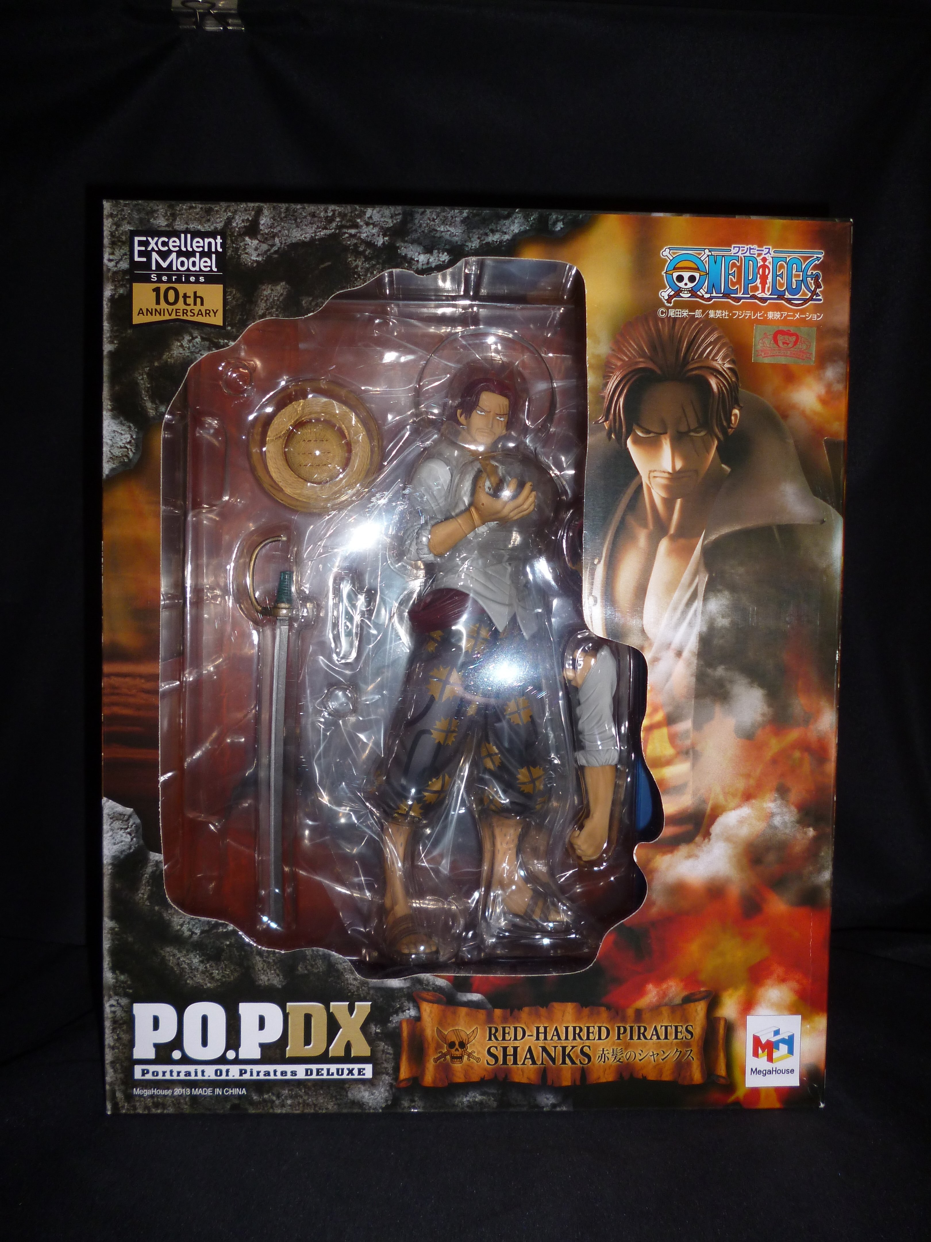メガハウス P O P Dx エクセレントモデルシリーズ10ｔｈ 赤髪のシャンクス まんだらけ Mandarake