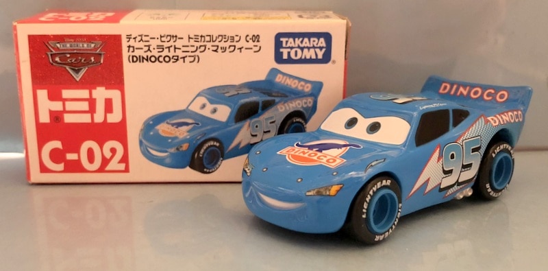 TAKARA TOMY Tomica Cars C-02 Lightning McQueen (Dinoco Type)