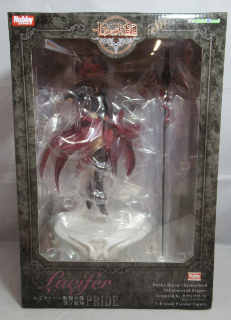ホビージャパン オーキッドシード 魔王黙示録 七つの大罪 ルシファー 傲慢の像 黒ノ衣版 特典無 まんだらけ Mandarake