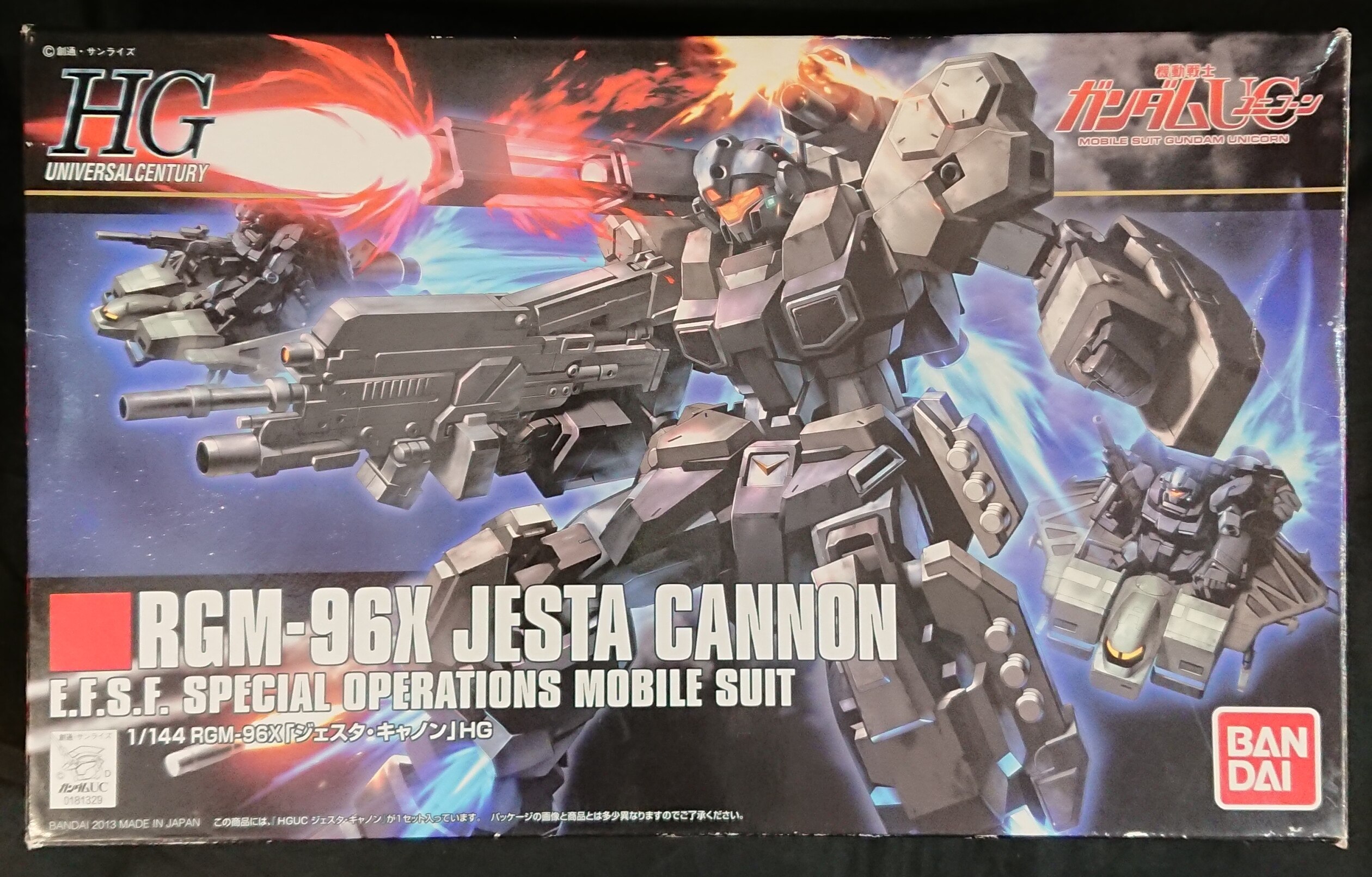Bandai HGUC 152 Gundam Rgm-96x Jesta Cannon 1/144 Scale Kit JP for sale online 