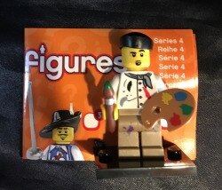 LEGO minifiguresシリーズ4 画家 8804