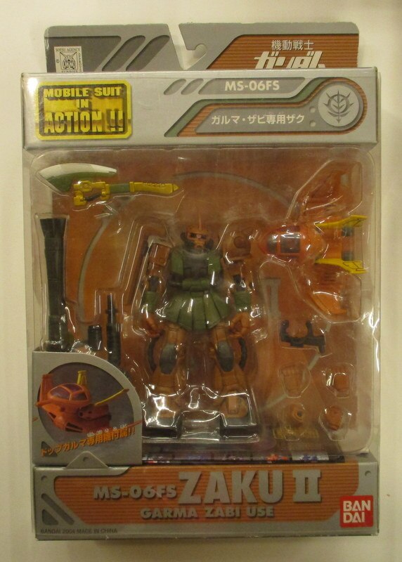 バンダイ Ms In Action Mia 機動戦士ガンダム Ms 06fs ガルマ ザビ専用ザク まんだらけ Mandarake