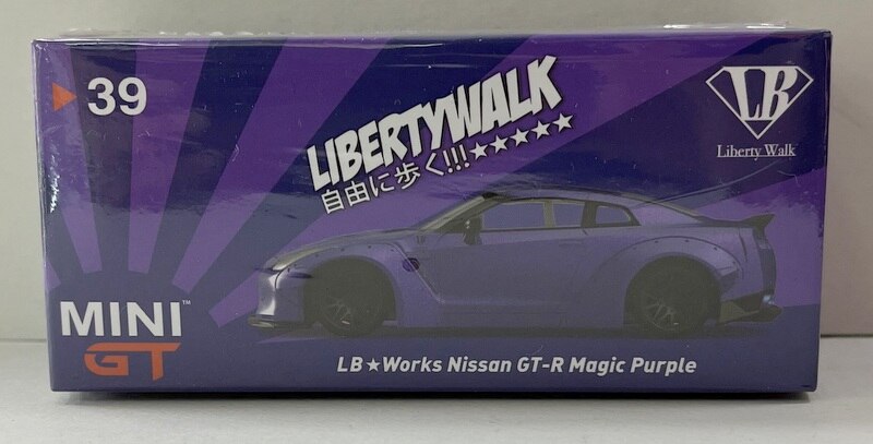 TSM MODEL 1/64 MINI GT 日本限定 LB☆WORKS Nissan GT-R R35 Type 