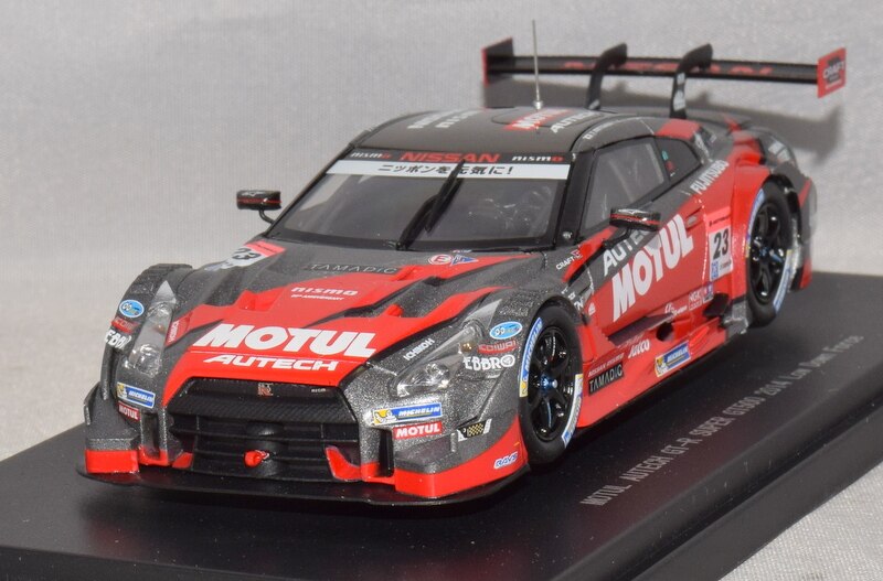 EBBRO 1/43 EBBRO MOTUL AUTECH GT-R SUPER GT500 2014 Rd.2 Fuji No.2