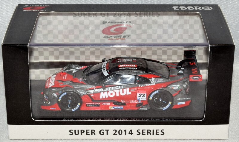 贅沢品 エブロ 1 43 MOTUL AUTECH GT-R SUPER GT500 2014 No.23 45100