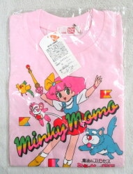 バンダイ　魔法のプリンセス　ミンキーモモ　Tシャツ　110サイズ　ピンク