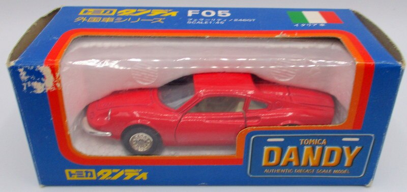 トミー 1/45外国車シリーズ トミカダンディ フェラーリディノ246GT