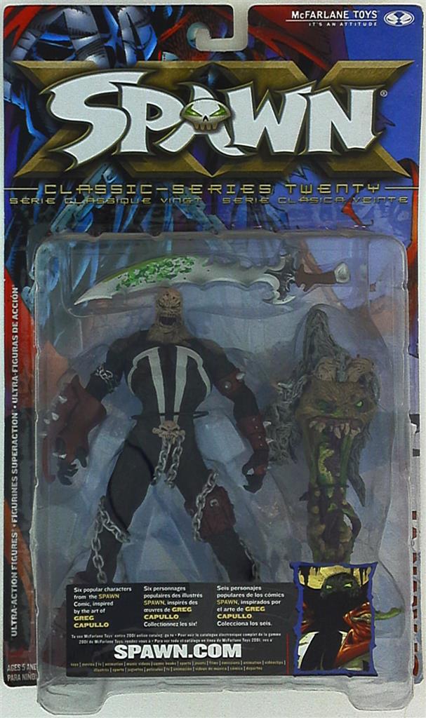 McFARLANE TOYS SERIES 20 / CLASSIC SPAWN VI （6） 頭部 / 素顔 6