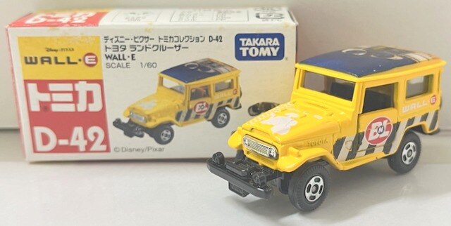 Tomy Disney Tomica Collection Toyota Land Cruiser WALL・E D42 