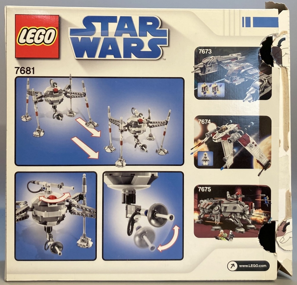 Lego spider best sale droid 7681