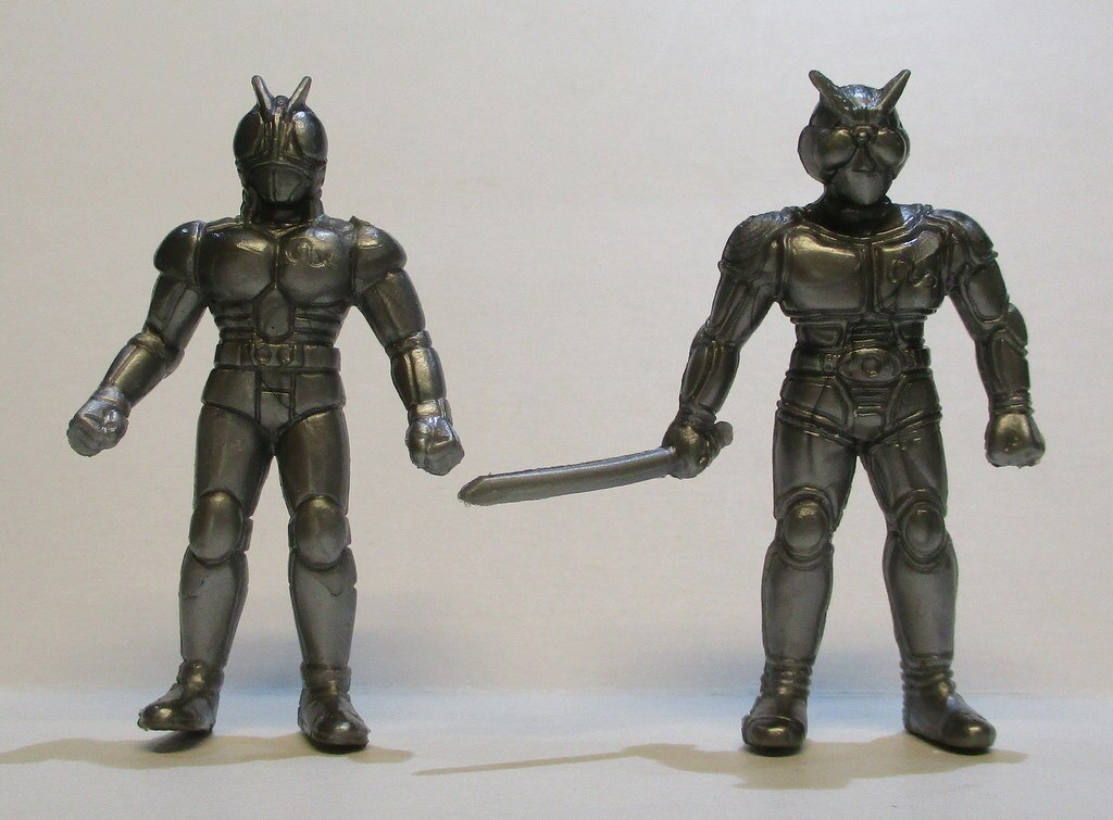 仮面ライダーBLACK 消しゴム硬質フィギュア