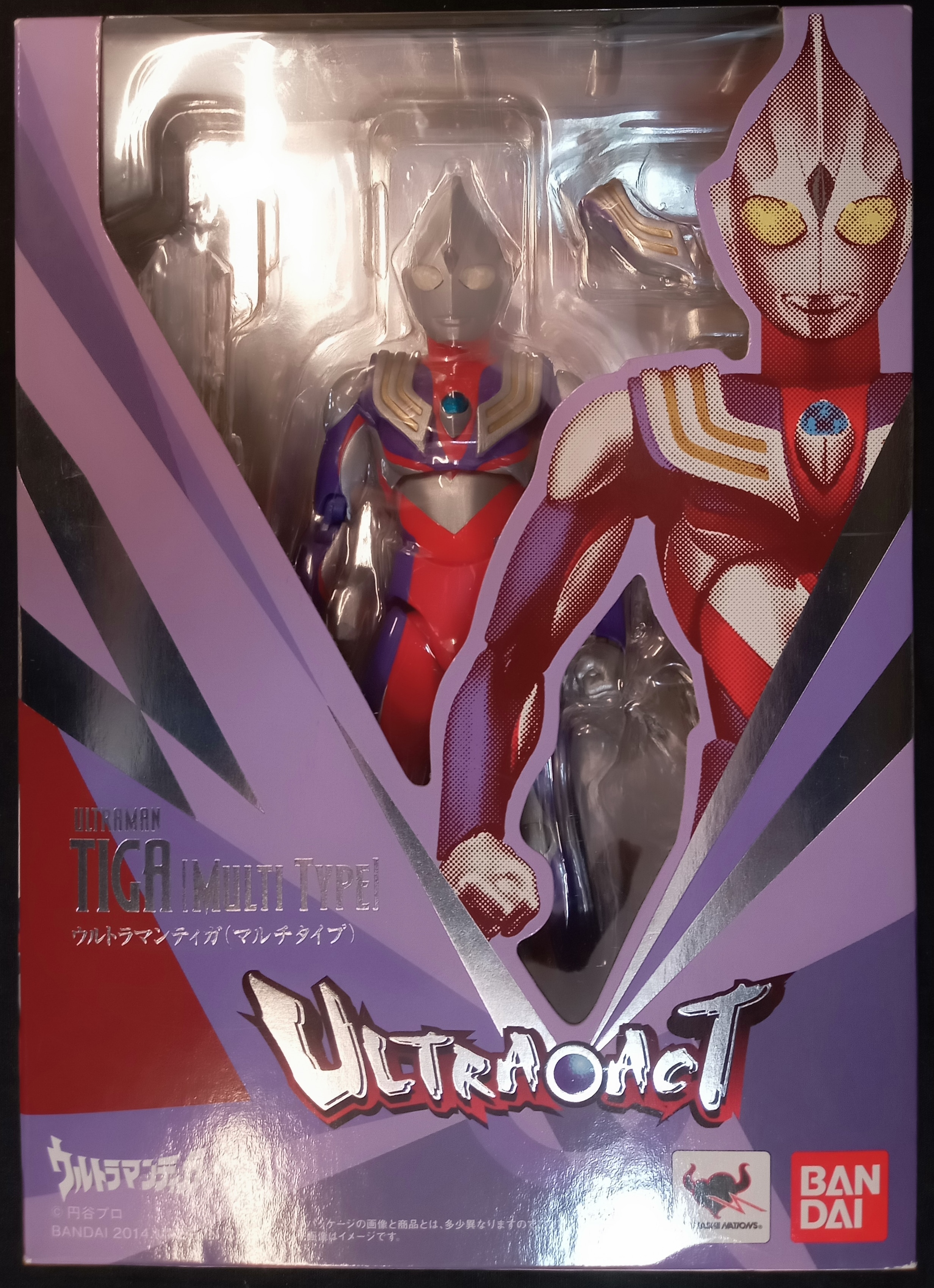 Bandai Ultra Act Ultraman Tiga [Ultraman Tiga multi-type Renewal