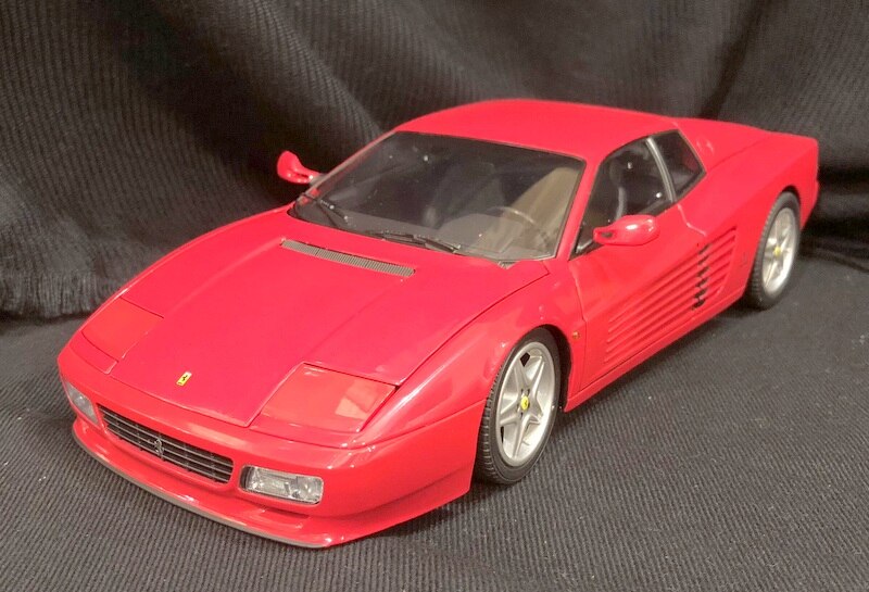 kyosho [1/18 scale 08423r] ferrari 512 tr / red