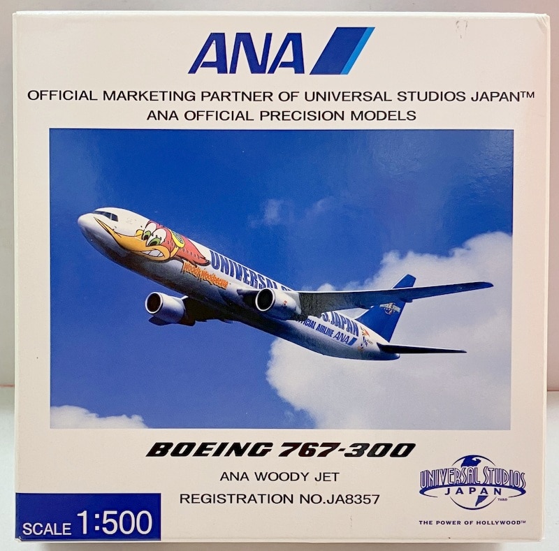 ANA BORING 767-300 Woody Jet 1:500 - 航空機・ヘリコプター
