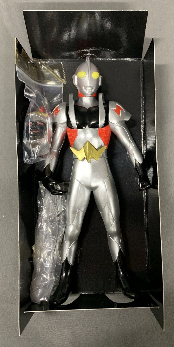 未開封 昭和レトロ ウルトラマン メロス ソフビ 鎧 インスパイア製