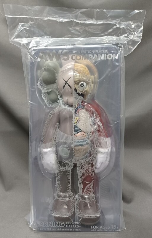 MEDICOMTOY OPEN EDITION KAWS COMPANION (FLAYED / BROWN