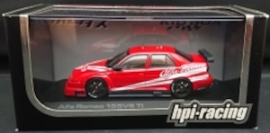 1/43 KID BOX/ホビダス特注 Alfa Romeo 155V6 TI Plain Color Model:Red 8080