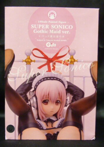 Gift/ギフト ソニコミ 【すーぱーそに子 ゴシックメイドver+ベッド風台座付き/SUPER SONICO Gothic Maid ver  with Bed type stand】 | Mandarake Online Shop