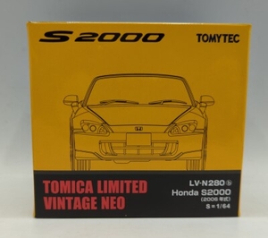 TOMICA LIMITED VINTAGE NEO Honda S2000(2006年式)(黄) LV-N280b