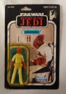 (65バック) ACTION FIGURES ADMIRAL ACKBAR (BACK B) 3.5インチ