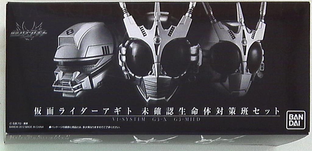 バンダイ マスコレプレミアム 仮面ライダーアギト 未確認生命体対策班