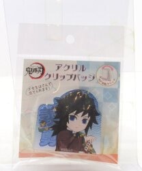 アクリルクリップバッジ