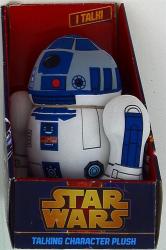 UNDERGROUND TOYS TALKING CHARACTER PLUSH R2-D2
