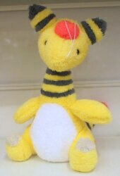 A big Plush Stuffed Toy that is healed warmly Ampharo Marill