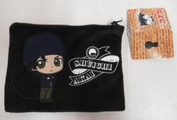 アップリケフラットポーチ
