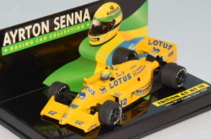 1/43 AYRTON SENNA RACING CAR COLLECTION LOTUS 99T Honda Turbo 1987 #12 No.15
