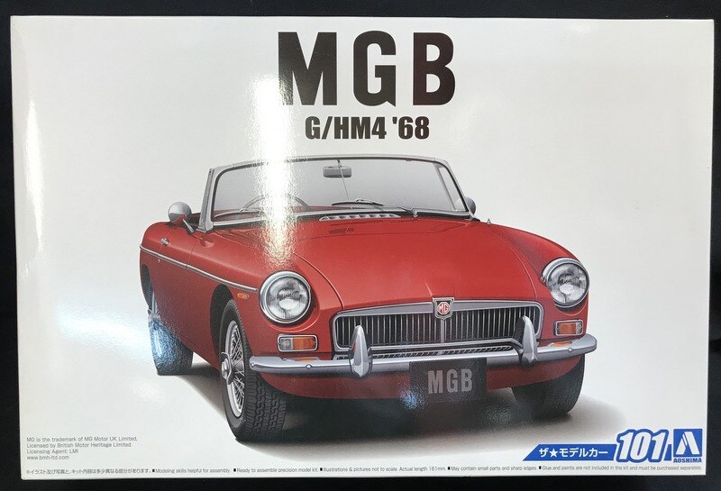 Aoshima 1/24 The Model Car BLMC G / HM4 MG-B MK -2 `68 101 | MANDARAKE 在线商店