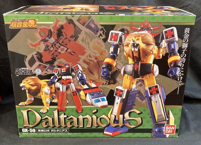 バンダイ 超合金魂 Gx 59 ダルタニアス Daltanious Mandarake Online Shop