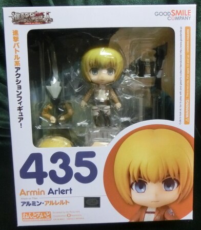 グッドスマイルカンパニー 進撃の巨人 ねんどろいど アルミン アルレルト 435 まんだらけ Mandarake