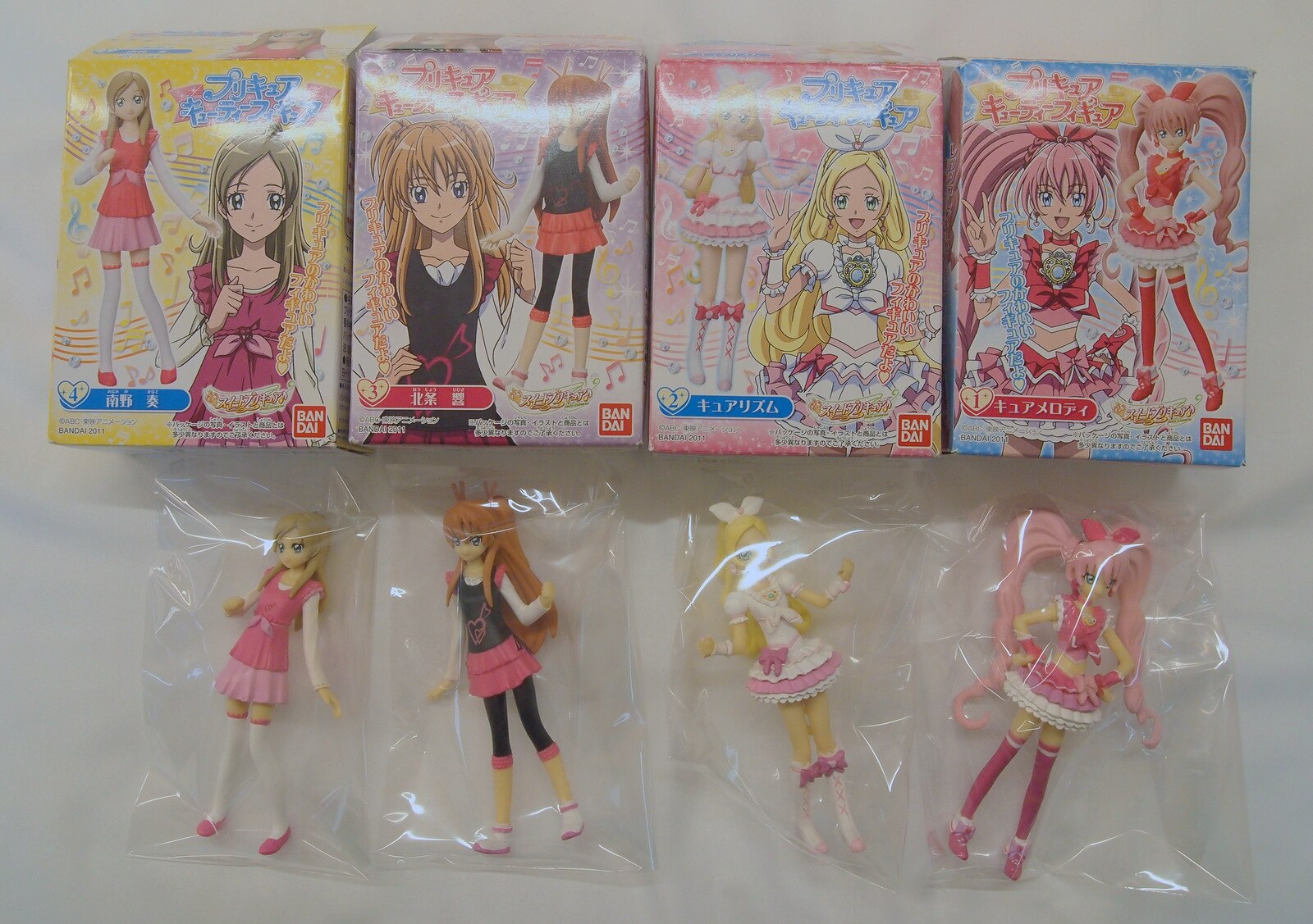 バンダイ スイートプリキュア キューティーフィギュア1 全4種セット まんだらけ Mandarake