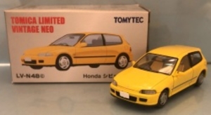 TOMICA LIMITED VINTAGE NEO Honda シビックSiR-II (黄) LV-N48c