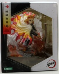 Kotobukiya ArtFX J/Demon Slayer: Demon Slayer: Kimetsu no Yaiba Kyojuro Rengoku Kotobukiya Shop Bonus Item Facial Expression Part Included PVC