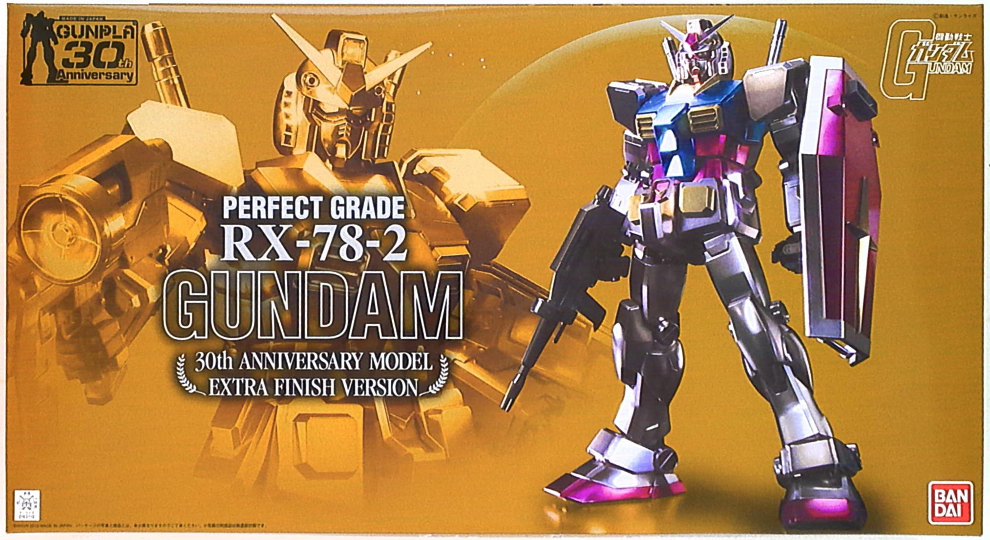 Bandai Pg Rx78 2 Gundam Extra Finish Ver 30 Anniversary Limited Edition 1 60 Mandarake Online Shop