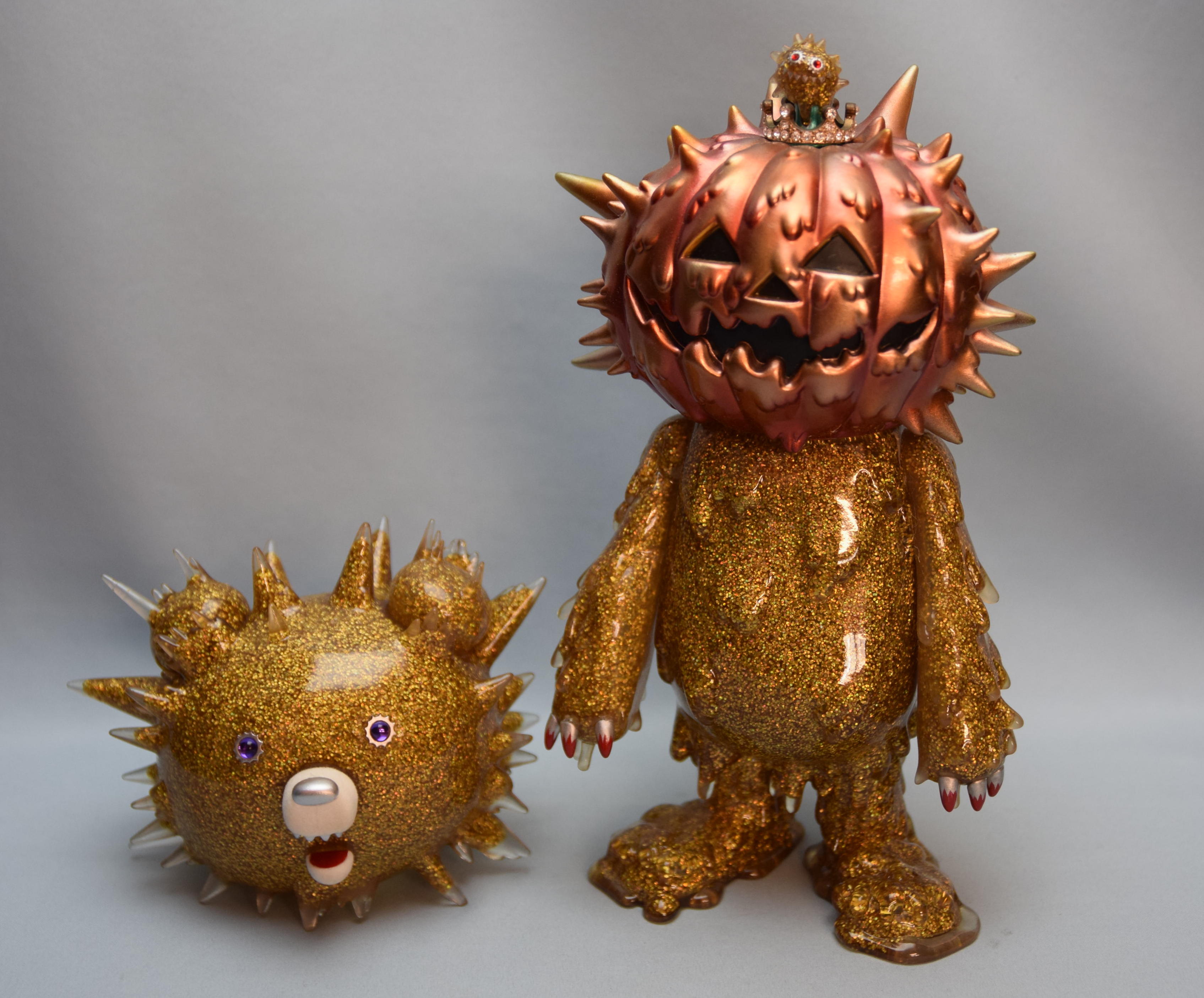 INSTINCTOY 2014 Halloween inc GOLD KING ( Gold lamination molded