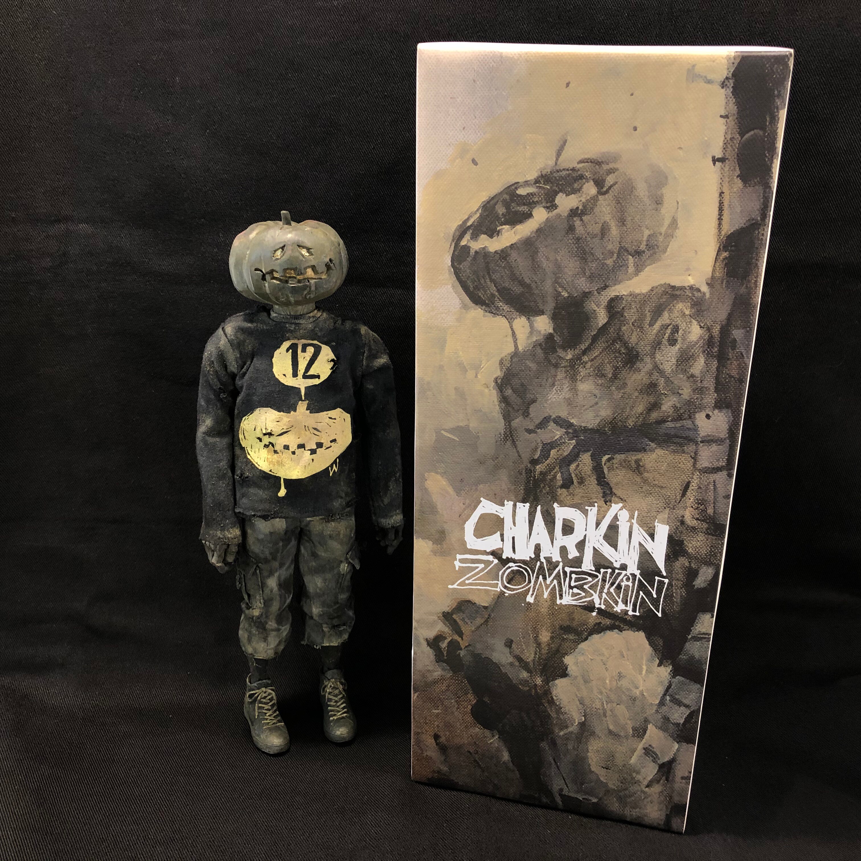 ThreeA ADVENTUREKARTEL CHARKIN ZOMBKIN (black pumpkin) 12