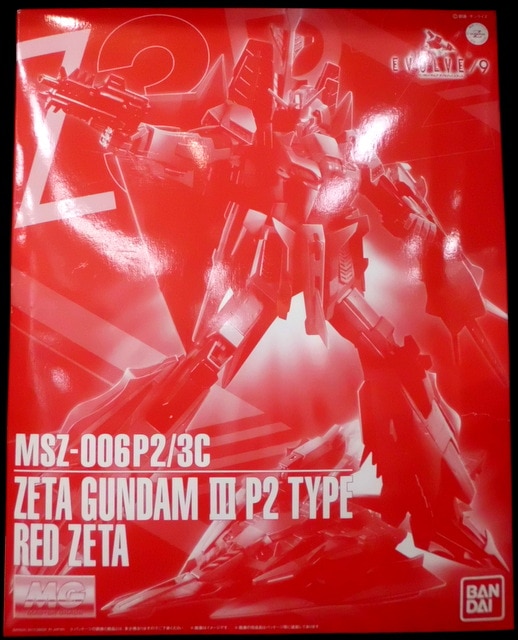 バンダイ Mg ガンダム イボルブ 9 1 100 レッド ゼータ Zガンダム3号機p2型 Zeta Gundam Iii P2 Type Red Zeta まんだらけ Mandarake