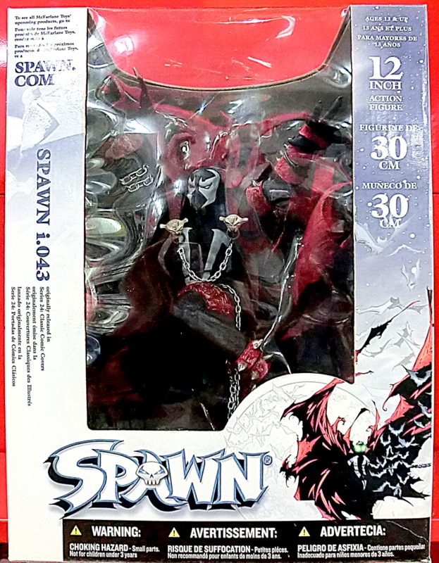 美品】マクファーレントイズ X-MAS サンタクロース フィギュア SPAWN 