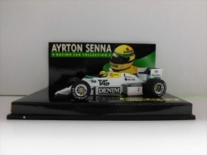 1/43 AYRTON SENNA RACING CAR COLLECTION Saudia Williams Ford FW 08 C 1983 #1 No.16