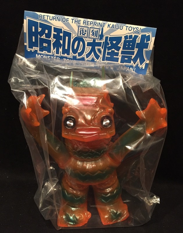 復刻堂 復刻昭和の大怪獣 スモゴン(クリアオレンジ成型/メタ緑