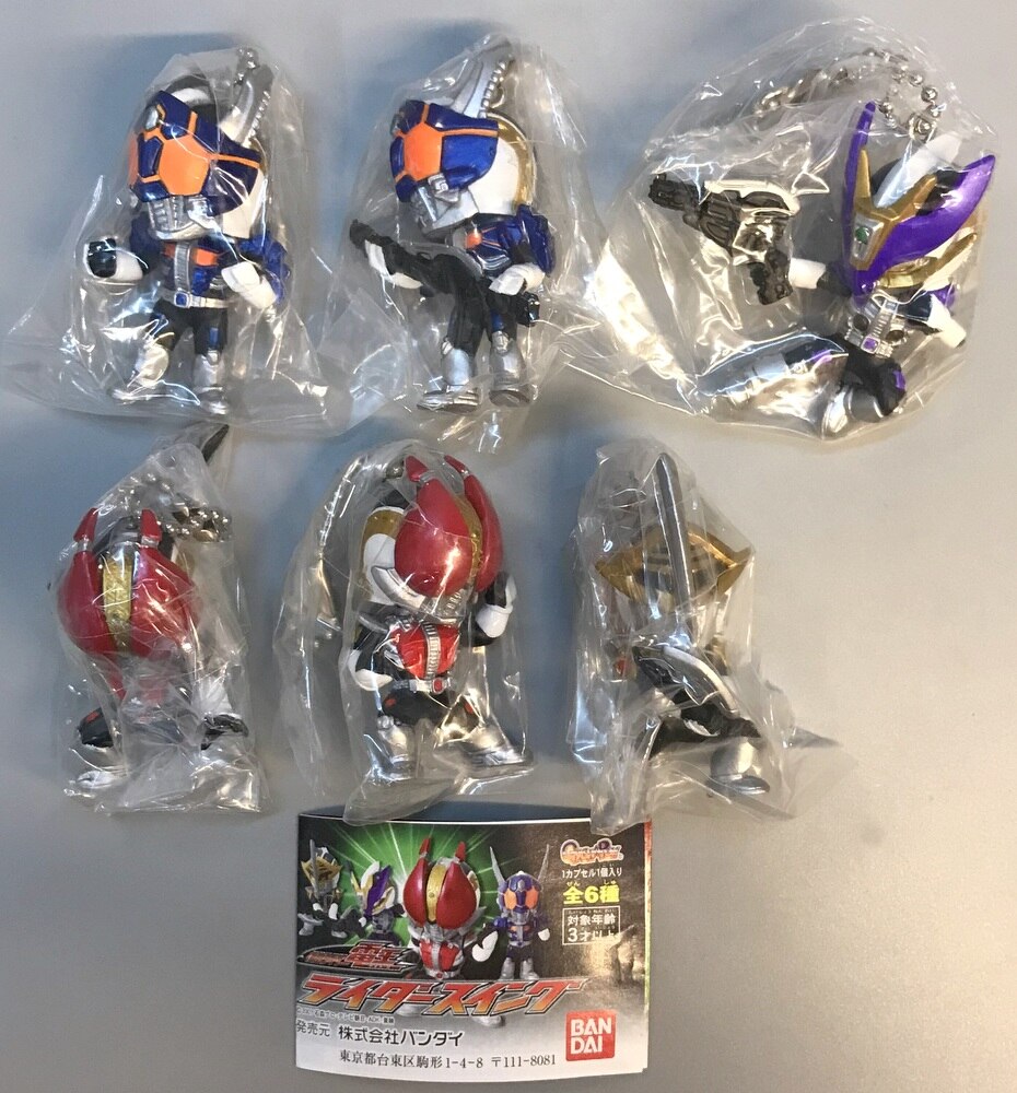 バンダイ ライダースイング01/仮面ライダー電王 全6種セット/ライダー