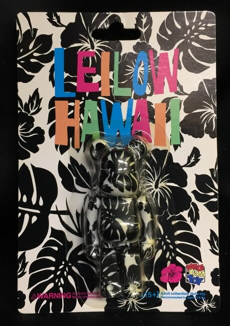 MEDICOMTOY Bearbrick (Be@rbrick) 100% LEILOW HAWAII 2009 (black