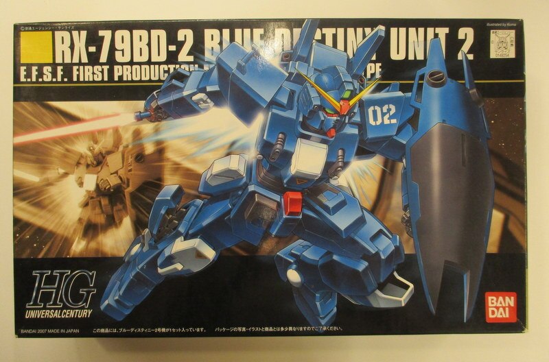 バンダイ Hguc 機動戦士ガンダム外伝 The Blue Destiny Rx 79bd 2ブルーディスティニー2号機 077 まんだらけ Mandarake