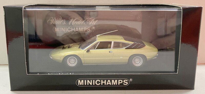 LAMBORGHINI URRACO 1974 Or Sahara Minichamps 1/43 EUR 49,00 - FR