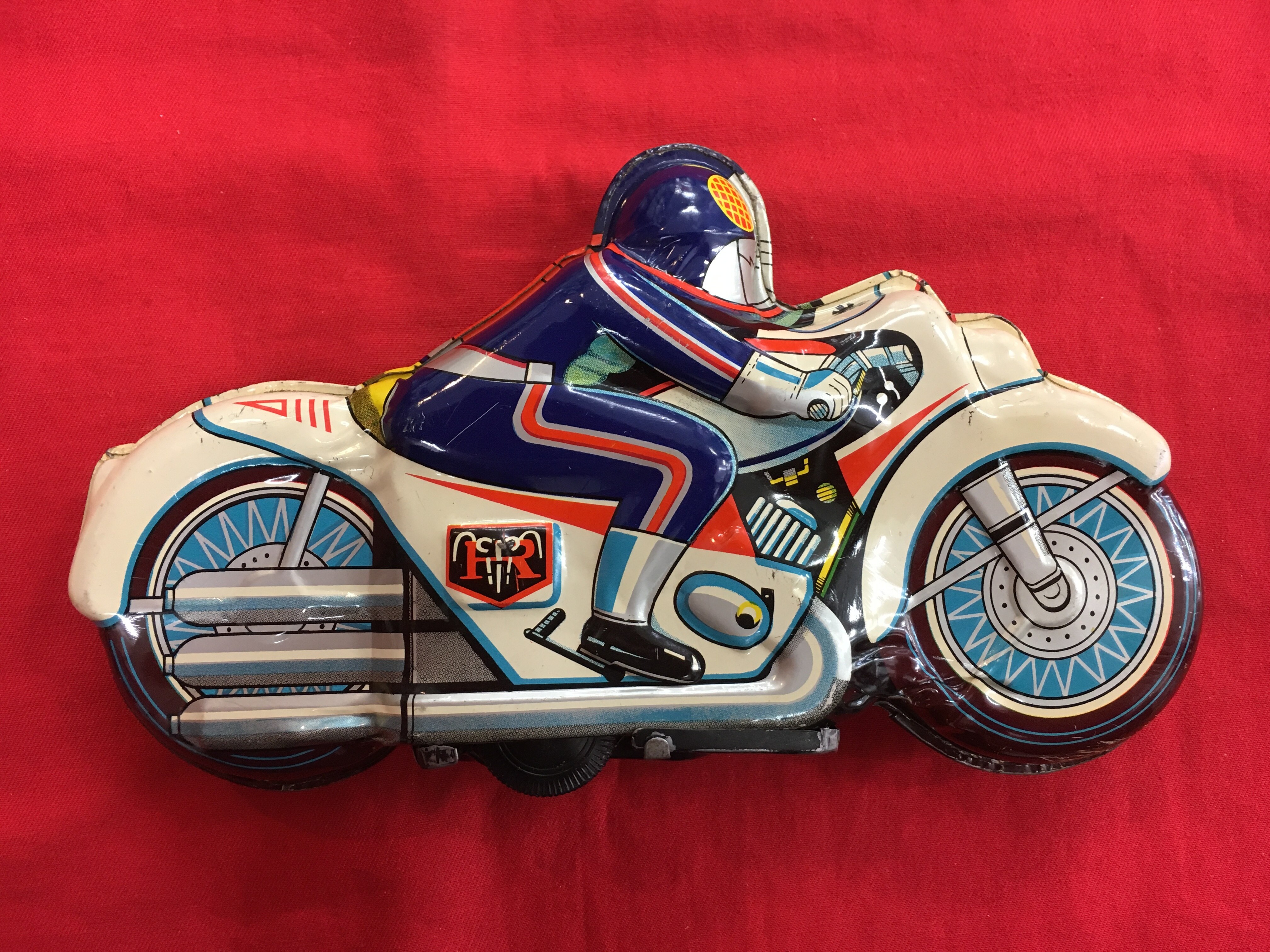 タカトク フリクションブリキ 仮面ライダーバイク 220mm | まんだらけ 